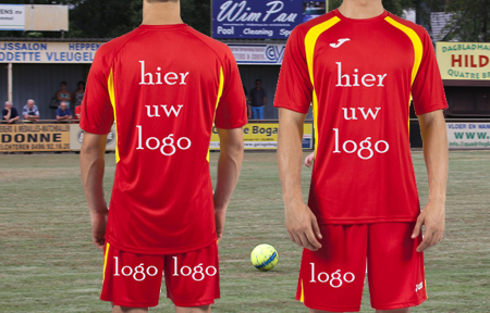Publiciteit op kledij jeugdploeg of eerste ploeg voetbalclub K.ESK Leopoldsburg