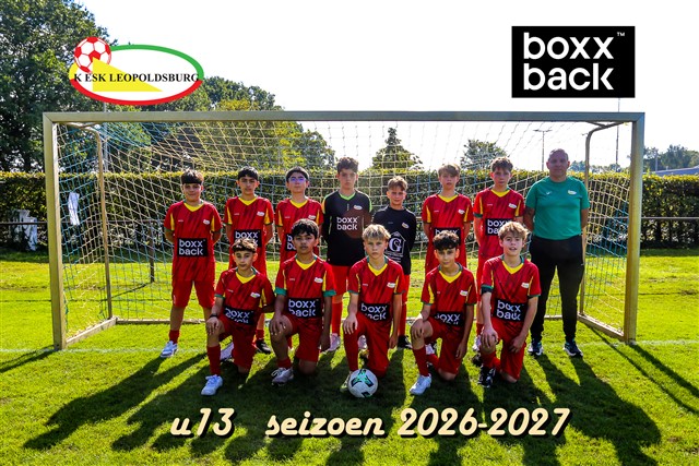Ploegfoto U13 K.ESK Leopoldsburg