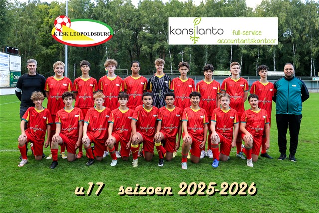 kleine ploegfoto U17