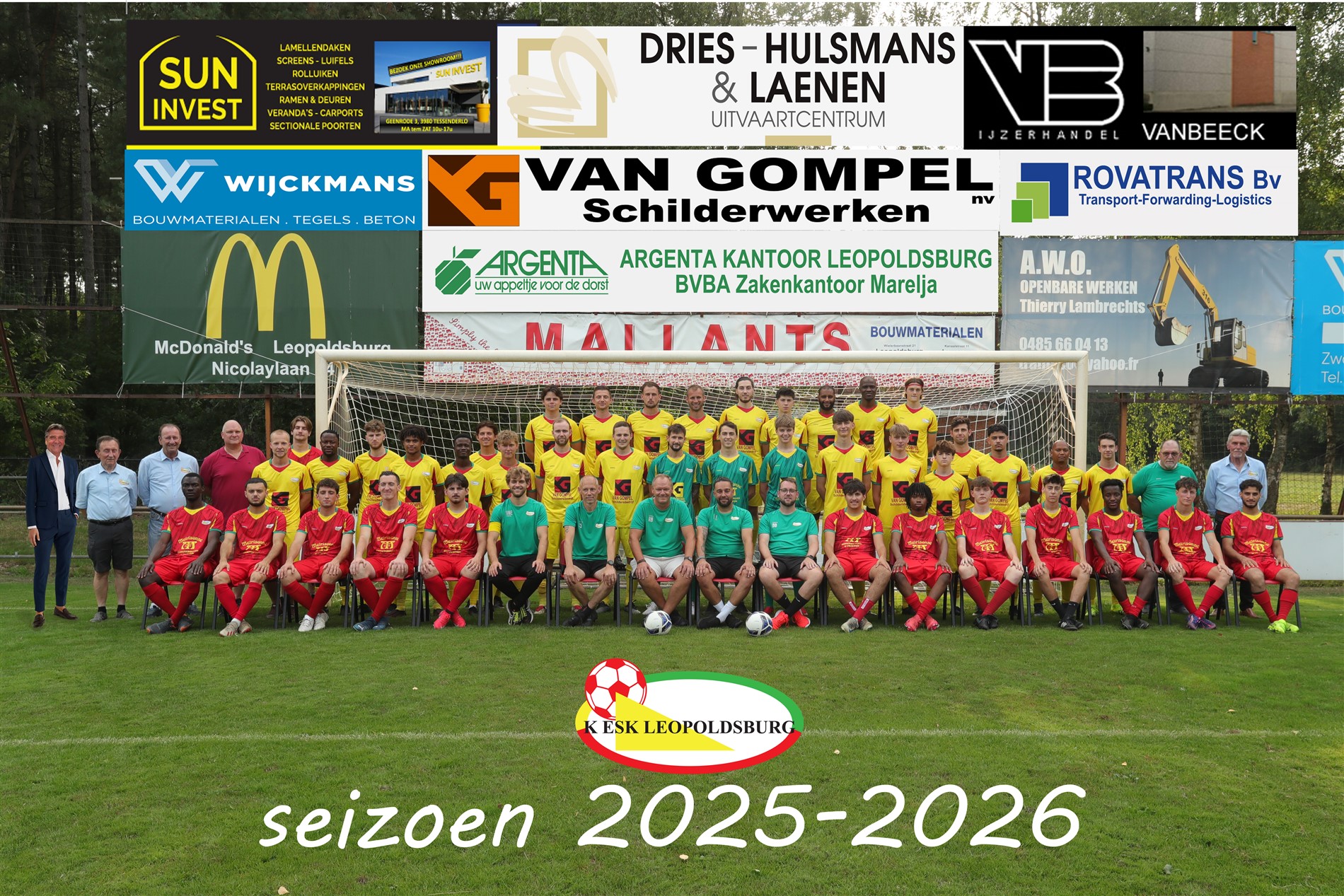 Ploegfoto K.ESK Leopoldsburg A-B