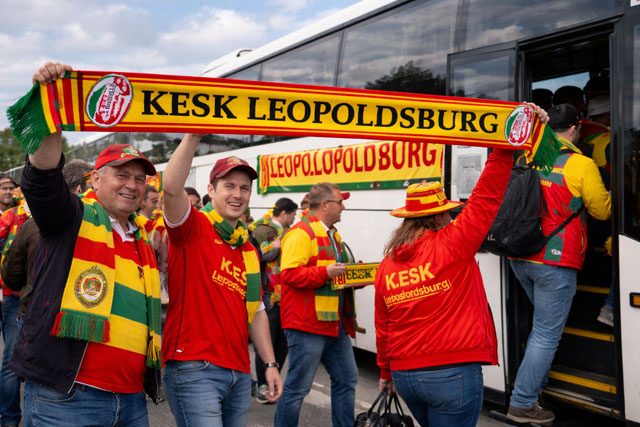 supportersbus K.ESK Leopoldsburg